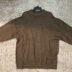 Zara Oversized brown sweater